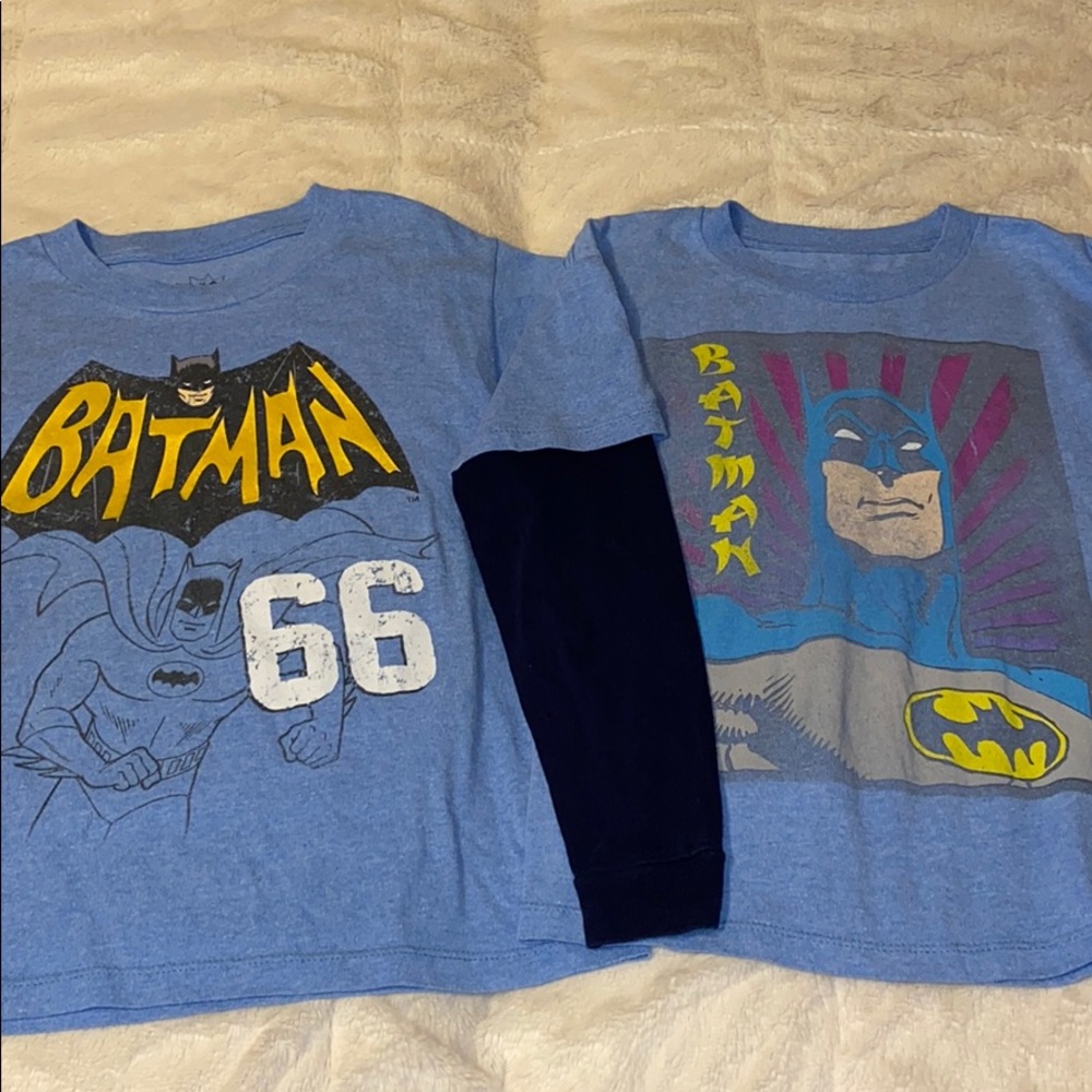 Batman Long & Short Sleeve T-Shirts - Bundle (2)